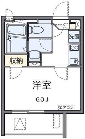 クレイノクレージュ柳原の物件間取画像